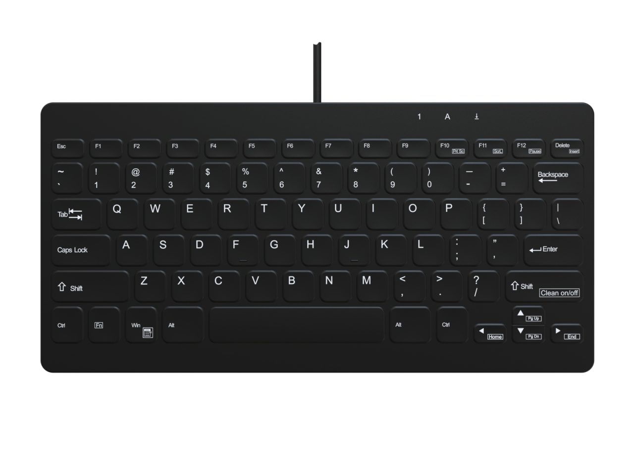 CK78: Compact Notebook-Style Medical Keyboard