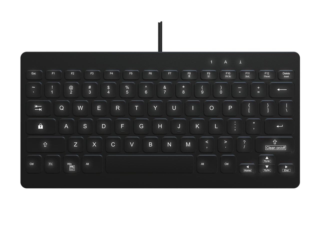CK78: Compact Notebook-Style Medical Keyboard