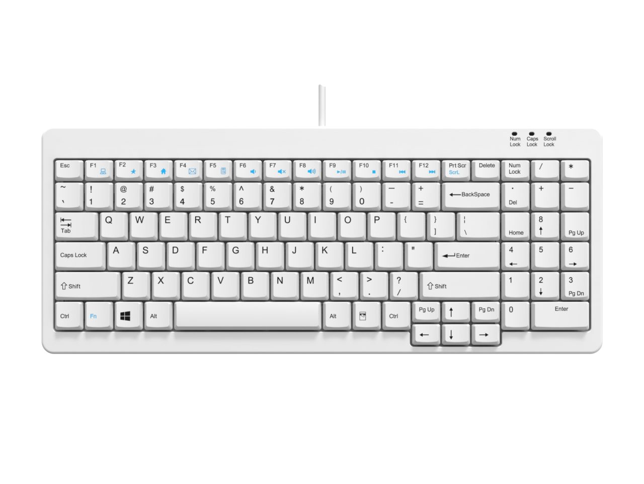 K100J: USB Spill-proof Medical Keyboard