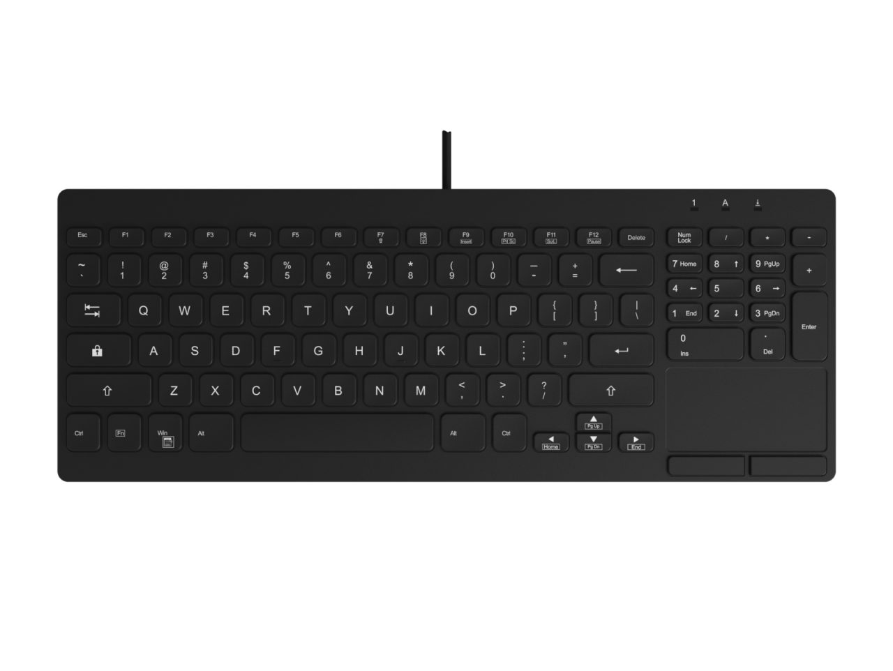 KB-3002: Lite Low Profile Keyboard With Touchpad